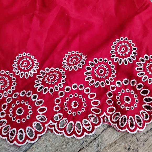 Ann Taylor Loft Red Top 8P - Picture 3 of 6